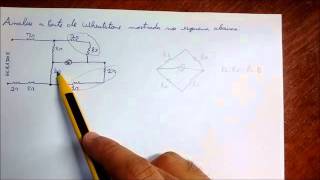 Medidas Eletricas  Ponte Wheatstone  Exercício Resolvido [upl. by Loris]