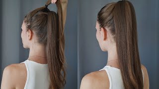 HOW TO BARBIE VOLUMINOUS PONYTAIL POPULAR TRICK [upl. by Norad]