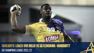 HIGHLIGHTS  Lomza Vive Kielce vs SG FlensburgHandewitt  Round 4  EHF Champions League 202122 [upl. by Berga]