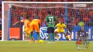 CAF Africa Cup 2012  Zambia versus Ivory Coast [upl. by Fidelia]