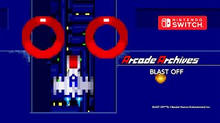 Arcade Archives Blast Off Gameplay Nintendo Switch [upl. by Adnwahsat]