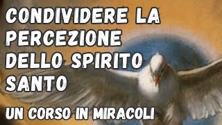 147 CONDIVIDERE LA PERCEZIONE DELLO SPIRITO SANTO  Audio Meditativo dal libro UN CORSO IN MIRACOLI [upl. by Ned626]