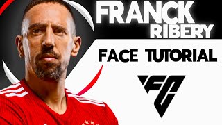 EAFC 25 How To Create FRANCK RIBÉRY Face Advanced Sculpt Tutorial [upl. by Lletnuahs627]