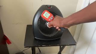 Vornado VH2 space heater test Heater test 20242025 2nd location [upl. by Seagraves]