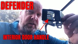 Defender Door Handle Replacement landrover landroverdefender [upl. by Aloisia]