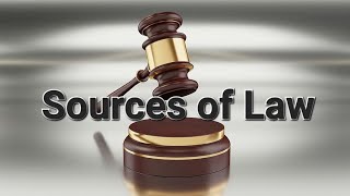 Sources of Law  BALLB entrance preparation  Explained in Nepali [upl. by Ardnuhsed]