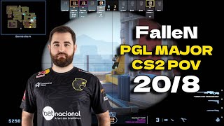 CS2 POV FURIA FalleN 208 vs SAW Vertigo PGL CS2 Major Copenhagen 2024 [upl. by Pembroke880]