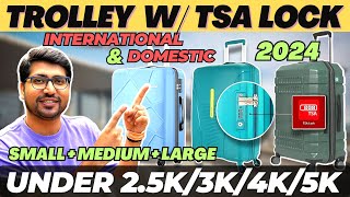 Best Trolley Bag In India under 3000⚡Best Trolly Bag Under 3000⚡Best TSA Local Trolley Bags Set of 3 [upl. by Nanis759]