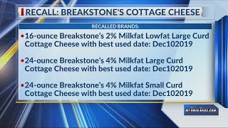 9500 cases of breakstones cottage cheese recalled [upl. by Nnaharas616]