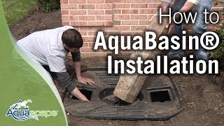 How to Build a Fountain with Aquascapes AquaBasin [upl. by Nolaj]