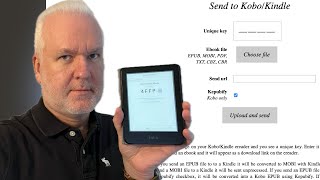 How To send ebooks wirelessly to your Kobo ebook reader or Kindle eReader [upl. by Ailenroc]