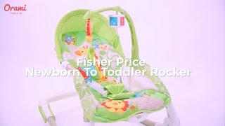 Fisher Price Newborn To Toddler Rocker [upl. by Adnael161]