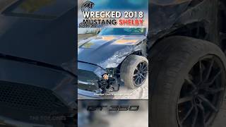 Restoring a Wrecked 2018 Ford Mustang Shelby GT350  Ultimate Transformation [upl. by Herodias]