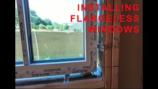 INSTALLING a FLANGELESS Window [upl. by Eyak29]