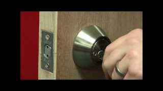 Lane Security™ Deadbolt Installation [upl. by Sidran]