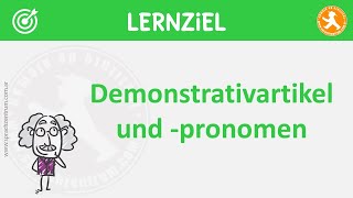 A22  Grammatik leicht gemacht 🪧Demonstrativartikel und Demonstrativpronomen [upl. by Grube]