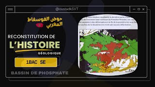 1BAC SE  Reconstitution de lhistoire géologique حوض الفوسفاط المغربي [upl. by Rutledge]