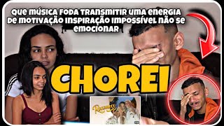 CHOREI REACT MC Poze do Rodo  RECOMEÇO prod Portugal no beat [upl. by Nylrak]