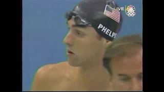 Michael Phelps Wins Record Eighth Gold Medal at Beijing Olympics [upl. by Silber237]