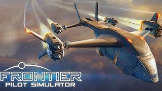 FRONTIER PILOT SIMULATOR  Early Access Alpha Review  Ersteindruck [upl. by Nanfa]