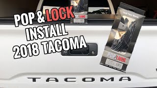 2018 Toyota Tacoma Pop amp Lock Install  Fits 3rd Gen 2016 Tacomas [upl. by Eskil597]