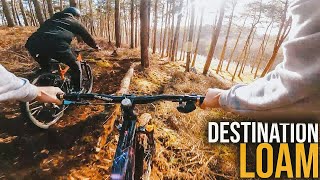 BUILDING AND RIDING A BRAND NEW MTB TRACK WITH NOTHING BUT BIKES [upl. by Nosreg]