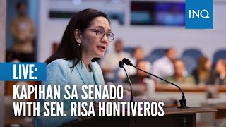 LIVE Kapihan sa Senado with Sen Risa Hontiveros [upl. by Renferd564]