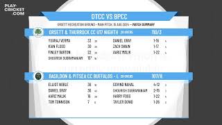 Orsett amp Thurrock CC U17 Nighthawks v Basildon amp Pitsea CC Buffalos  U17 [upl. by Puttergill]