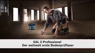 Bosch GSL 2 Oberflächenlaser [upl. by Burroughs]