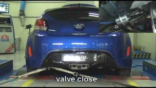 2012 Hyundai Veloster 16L exhaust  Jun BL [upl. by Cooe]