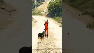 GTA 5  DOG VS TIGER IN GTA V  shorts gta5 gta viral cartoon trending dogs [upl. by Savdeep]