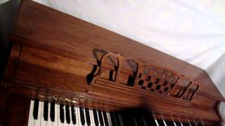 Jonas Chickering spinet piano 509544 [upl. by Enawyd]