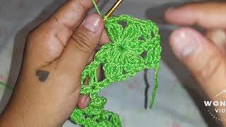 Punto de Flores Crochet [upl. by Ecertak]