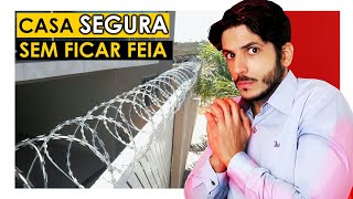 COMO TER A CASA SEGURA SEM FICAR FEIA [upl. by Broder]