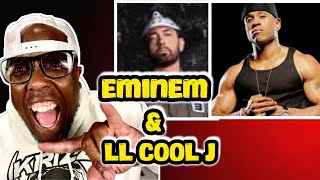 Platinum Ganster Rapper FIRST Time REACTION To LL Cool J Murdergram Deux Ft Eminem [upl. by Colbye]