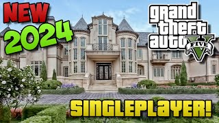 GTA 5  How To Buy Houses in Singleplayer NEW 2024 GTA 5 Easter Egg  Glitch Tutorial Parody [upl. by Enyale131]