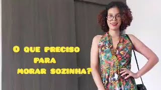 Dicas para morar sozinha parte 1 custodevida independenciafinanceira Vlog vlogs [upl. by Raual395]