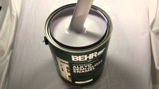 BEHR Alkyd SemiGloss Enamel [upl. by Colver881]