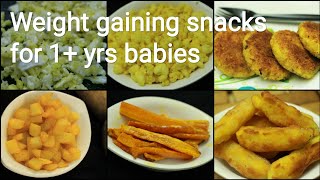 1 yrs weight gaining baby food  Snacks recipes for babies  Baby food recipe  Baby snacks [upl. by Seuqramed80]