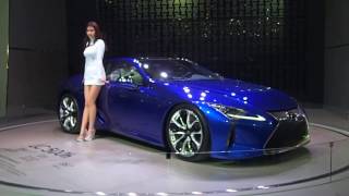 Seoul Motor show  Lexus LC 500h [upl. by Maighdlin]