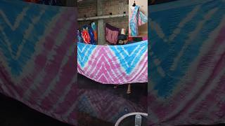 Zig zag tie dye saree ₹550ship 6299249955 [upl. by Agbogla]