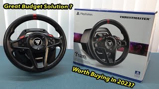 Thrustmaster T128  A Great Wheel To Start With In 2023 [upl. by Alurd616]