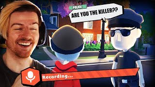 THIS GAME USES MY MIC amp I HAVE TO CONVINCE MY AI NEIGHBORS IM NOT A MURDERER [upl. by Adnirod]