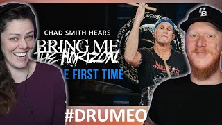 Chad Smith Hears Bring Me The Horizon For The First Time REACTION  OB DAVE REACTS drumeo [upl. by Klockau761]