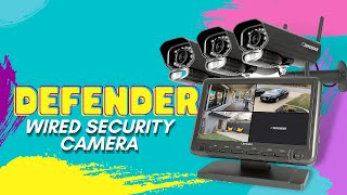 Best Defender PHOENIXM2 Non WiFi Plugin Power Security Camera [upl. by Yojenitsirk166]