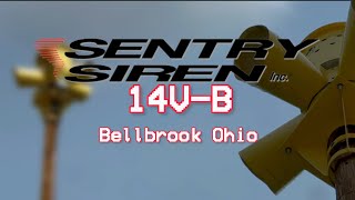 Sentry 14VB Siren Test  Attack  Ambiance  Bellbrook Ohio [upl. by Erdnaek]