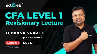 CFA Level 1 Revision Lecture  Economics  Part I  CA Vikas Vohra  edZeb [upl. by Iolenta]