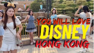 Why you must visit Disney Hong Kong in 2023 vlog disney hongkong [upl. by Etyam]