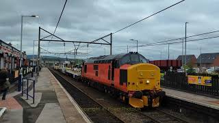 HNRC Class 37 at Guide Bridge [upl. by Esinnej]