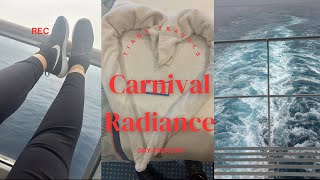 Cruise With Me  Carnival Radiance 2024 Sea Day [upl. by Ojyram]